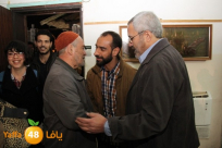 الشيخ ابو سليمان سطل يشكر الرابطة لاستضافتها الأسير المحرر سامر العيساوي